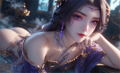 [第530期] [完美世界] [小云曦 · 系列] 涩涩 [52P]-晚漫-共享AI国漫精致绘画AI高清视频